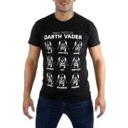 T-shirt Disney Many Faces Of Darth Vader