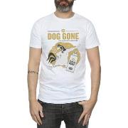 T-shirt Dessins Animés Dog Gone