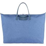 Sac de voyage LANCASTER Sac de voyage Ref 53437 Bleu Stone 50*38*22 cm