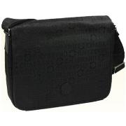 Sac bandoulière Chabrand Besace en nylon et cuir ref 25611 44276 noir ...