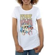 T-shirt Dc Super Hero Girls Femme Power