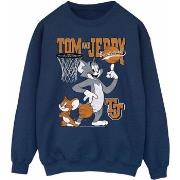 Sweat-shirt Dessins Animés Spinning Basketball