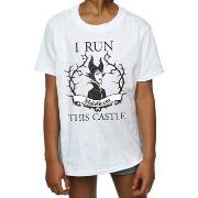 T-shirt enfant Maleficent I Run This Castle