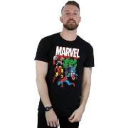T-shirt Marvel Hero Group