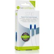 Accessoires corps Beconfident Sonic Toothbrush Heads Regular White Cof...