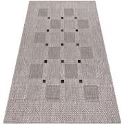 Tapis Rugsx TAPIS EN CORDE SIZAL FLOORLUX 20079 Carrés 60x110 cm