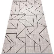 Tapis Rugsx TAPIS EN CORDE SIZAL FLOORLUX 20605 argentin 60x110 cm