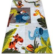 Tapis Rugsx Tapis lavable JUNIOR 51858.802 animaux, Afrique po 200x290...