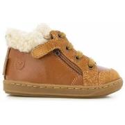 Boots enfant Shoo Pom BOUBA ZIP WHOOL CAMEL- OFF WHITE