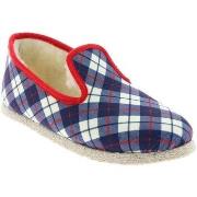 Chaussons Chausse Mouton - Charentaises MELROSE - Bleu - Taille