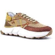 Chaussures L4k3 LAKE Mr Big V Sneaker Donna Bronze Gold H09