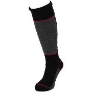 Chaussettes Perrin Access noir/rose