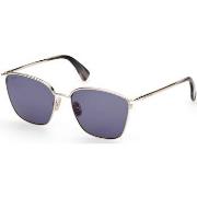 Lunettes de soleil Max Mara MM0043 DESIGN Lunettes de soleil, Or/Bleu,...