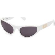 Lunettes de soleil Gcds GD0024 Lunettes de soleil, Blanc/Fumée, 55 mm