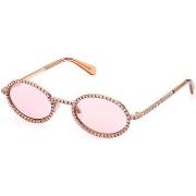 Lunettes de soleil Swarovski SK0340 Lunettes de soleil, Or/Rose, 49 mm