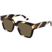 Lunettes de soleil Gucci GG1084S Lunettes de soleil, Havana/Marron, 54...