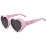 Lunettes de soleil Moschino MOS128/S Lunettes de soleil, Rose/Gris, 57...