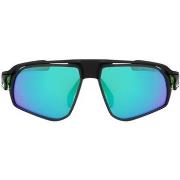 Lunettes de soleil Nike FLYFREE M FV2391 Lunettes de soleil, Noir/Vert...