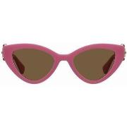 Lunettes de soleil Moschino MOS142/S Lunettes de soleil, Rose/Marron, ...