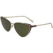 Lunettes de soleil Ferragamo SF206S 41101 Lunettes de soleil, Or/Vert,...