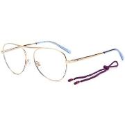 Lunettes de soleil Missoni MMI 0023 Cadres Optiques, Or, 55 mm