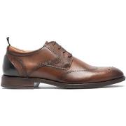 Derbies Redskins RARE COGNAC+MARINE