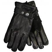 Gants Deeluxe Gant homme noir en cuir Glove - S