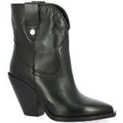 Boots Gisel Moire Gisél moiré Boots cuir