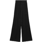 Pantalon Hinnominate Pantalone In Maglia Palazzo Con Nervature E Ricam...