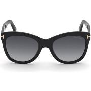 Lunettes de soleil Tom Ford FT0870 WALLACE Lunettes de soleil, Noir/Fu...