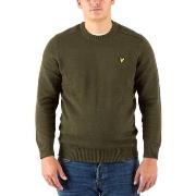 Pull Lyle &amp; Scott Pull olive col rond