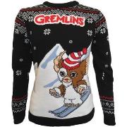 Sweat-shirt Gremlins Skiing