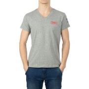 T-shirt Nasa BASIC FLAG V NECK