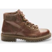 Boots Bata Bottines pour homme en cuir Bata Red