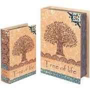 Paniers, boites et corbeilles Signes Grimalt Boîtes Livre Tree Life 2U