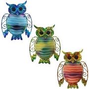 Statuettes et figurines Signes Grimalt Ornement Du Mur De Hibou 3 U