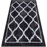 Tapis Rugsx Tapis lavable MIRO 51639.806 Treillis antidérapan 140x190 ...