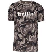 T-shirt Ballin Est. 2013 Grijs Camouflage Shirt