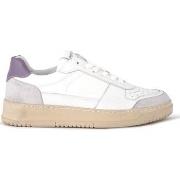 Baskets Devid Label Sneaker En Nappa Et Daim