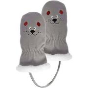 Gants enfant Isotoner Moufles Ours 2/4 ans Gris