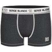 Boxers Serge Blanco Boxer Homme Coton CLAASS1 Anthracite