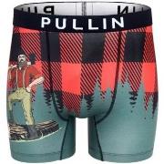 Boxers Pullin Boxer Long Homme Microfibre BUCHERON Rouge