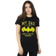 T-shirt Dc Comics Batman My Dad Is A Superhero