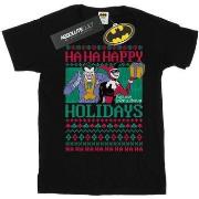 T-shirt Dc Comics Ha Ha Happy Holidays