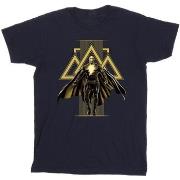 T-shirt Dc Comics Black Adam Rising Golden Symbols