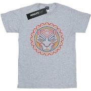 T-shirt Marvel Black Panther Tribal Panther Icon