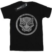 T-shirt Marvel Black Panther Distressed Icon