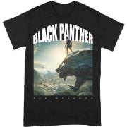 T-shirt Black Panther For Wakanda