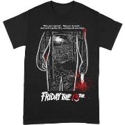 T-shirt Friday The 13Th Bloody Poster