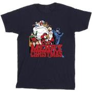 T-shirt Dc Comics Batman Merry Christmas Comic